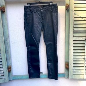 LUCKY BRAND Black Coated Lolita Jeans